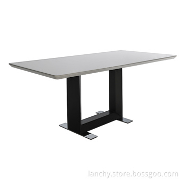 Rectangle Dining Table with MDF Top (DT-U160A)